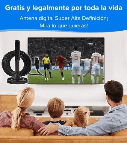 Antena TDT Televisión Digital