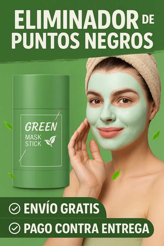 Mascarilla de Te Verde - Eliminador de Puntos Negros