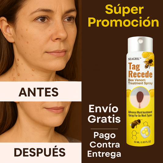 Spray Eliminador de Verrugas Instantáneo - Tag Recede - 🛒PROMOCION SOLO POR HOY🕒